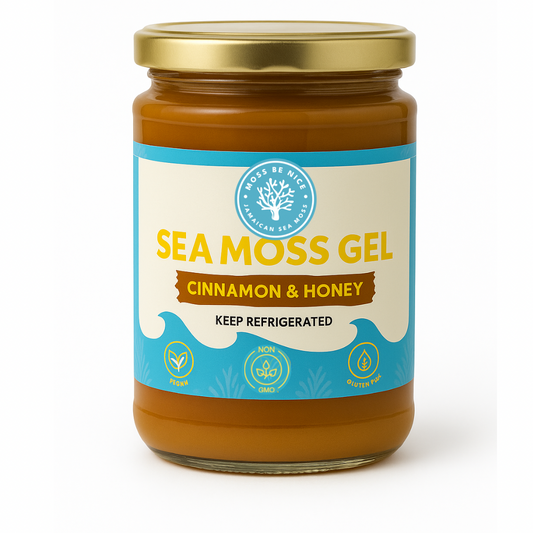 Cinnamon & Honey Infused Sea Moss Gel