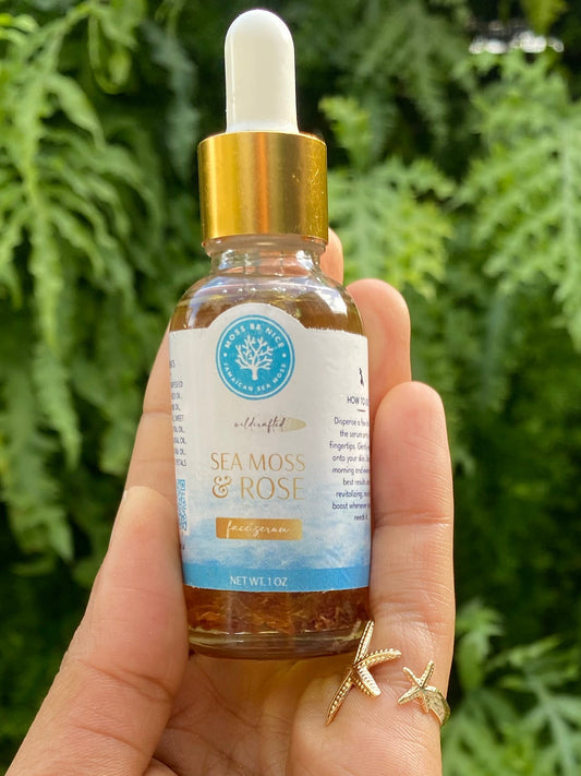 Sea Moss & Rose Face Moisturizer
